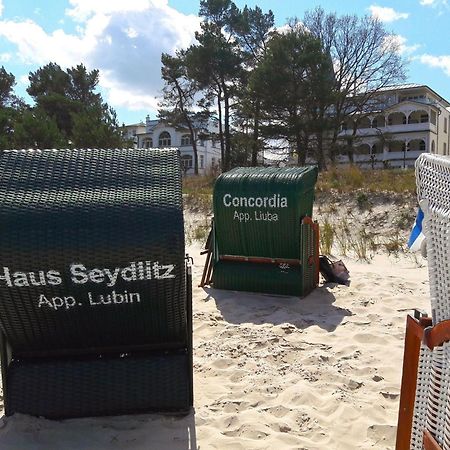 Ferienwohnung Haus Seydlitz F639 - WG 15 Lubin mit Terrasse Ostseebad Ostseebad Binz Exterior foto